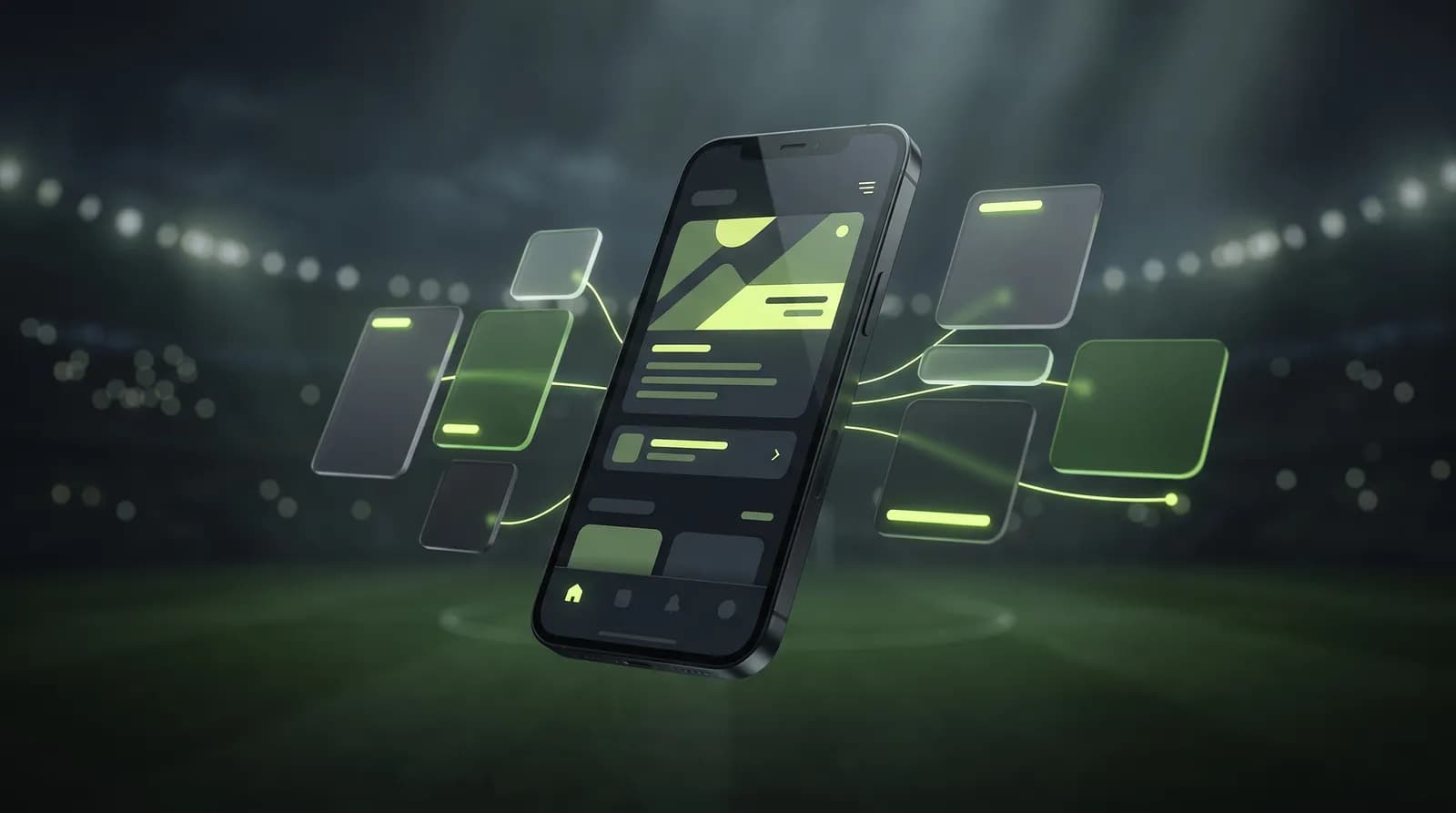 Vereins-App mit eigenem Sponsoren-Bereich am Sportplatz